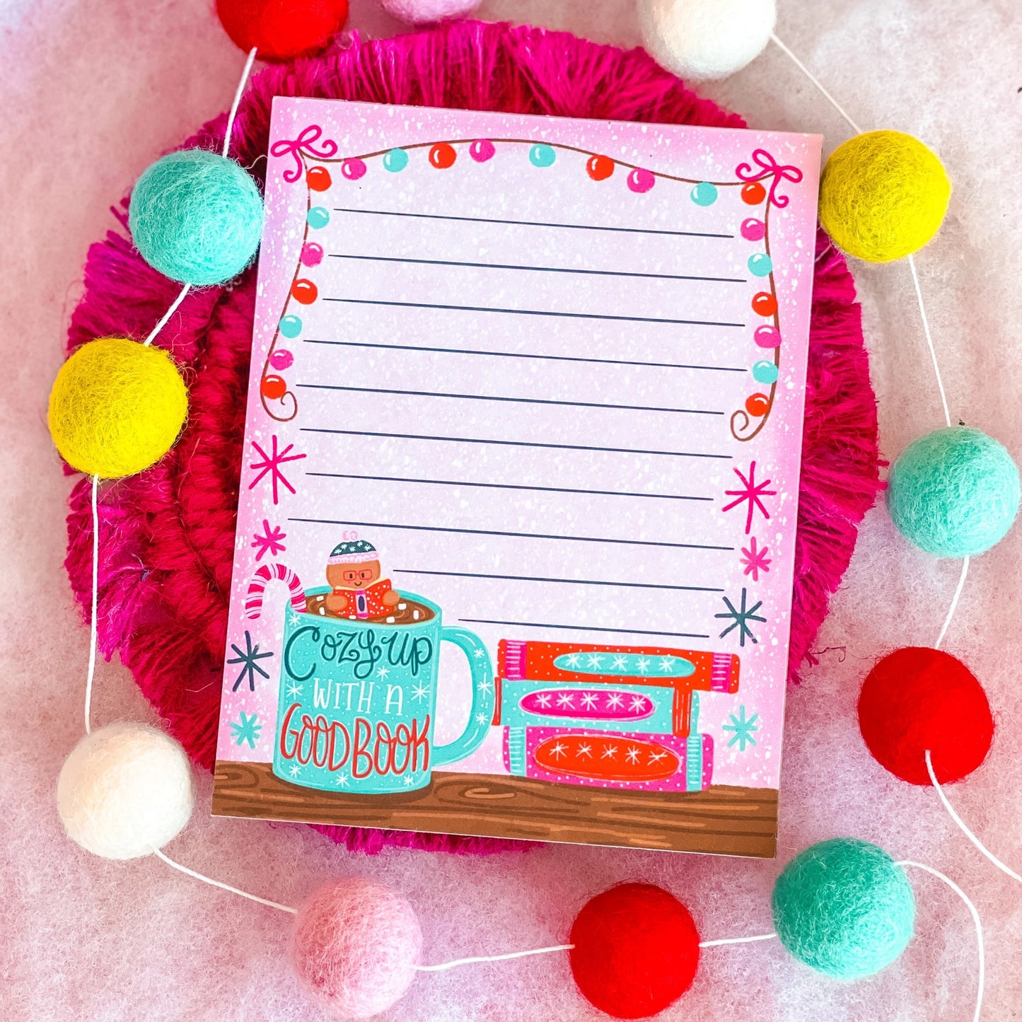 Hot Cocoa Christmas Notepad