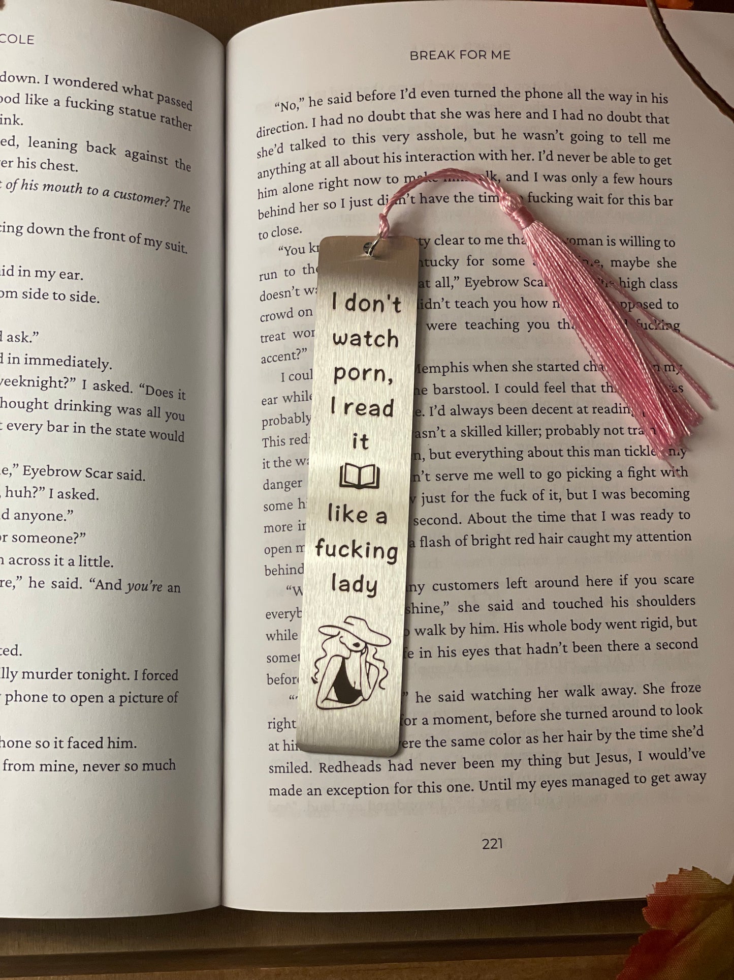 Metal Bookmark
