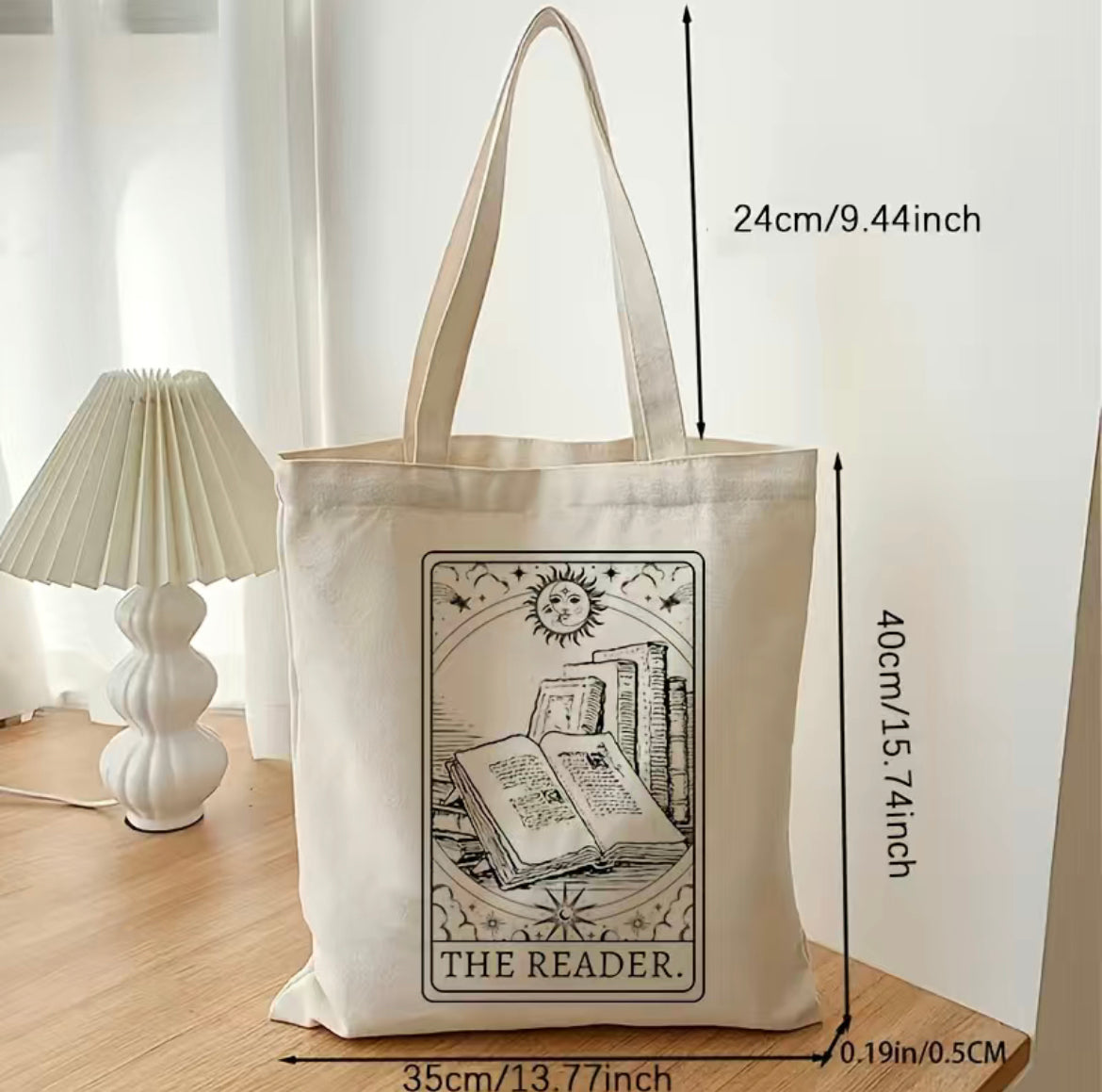 The Reader Tote Bag