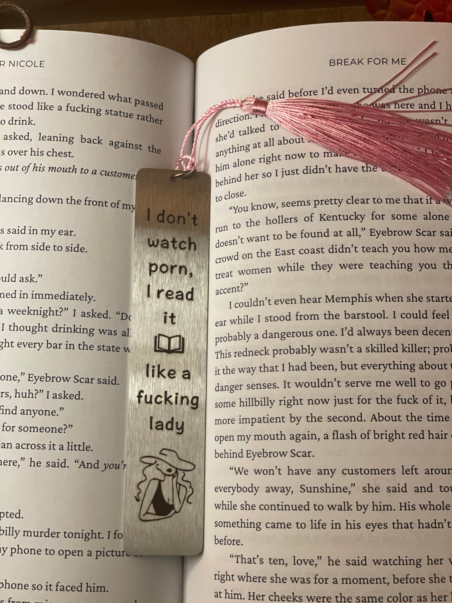 Metal Bookmark