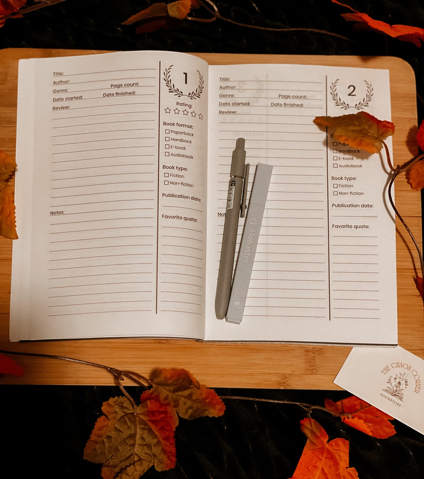 Reading/Book Review Journal