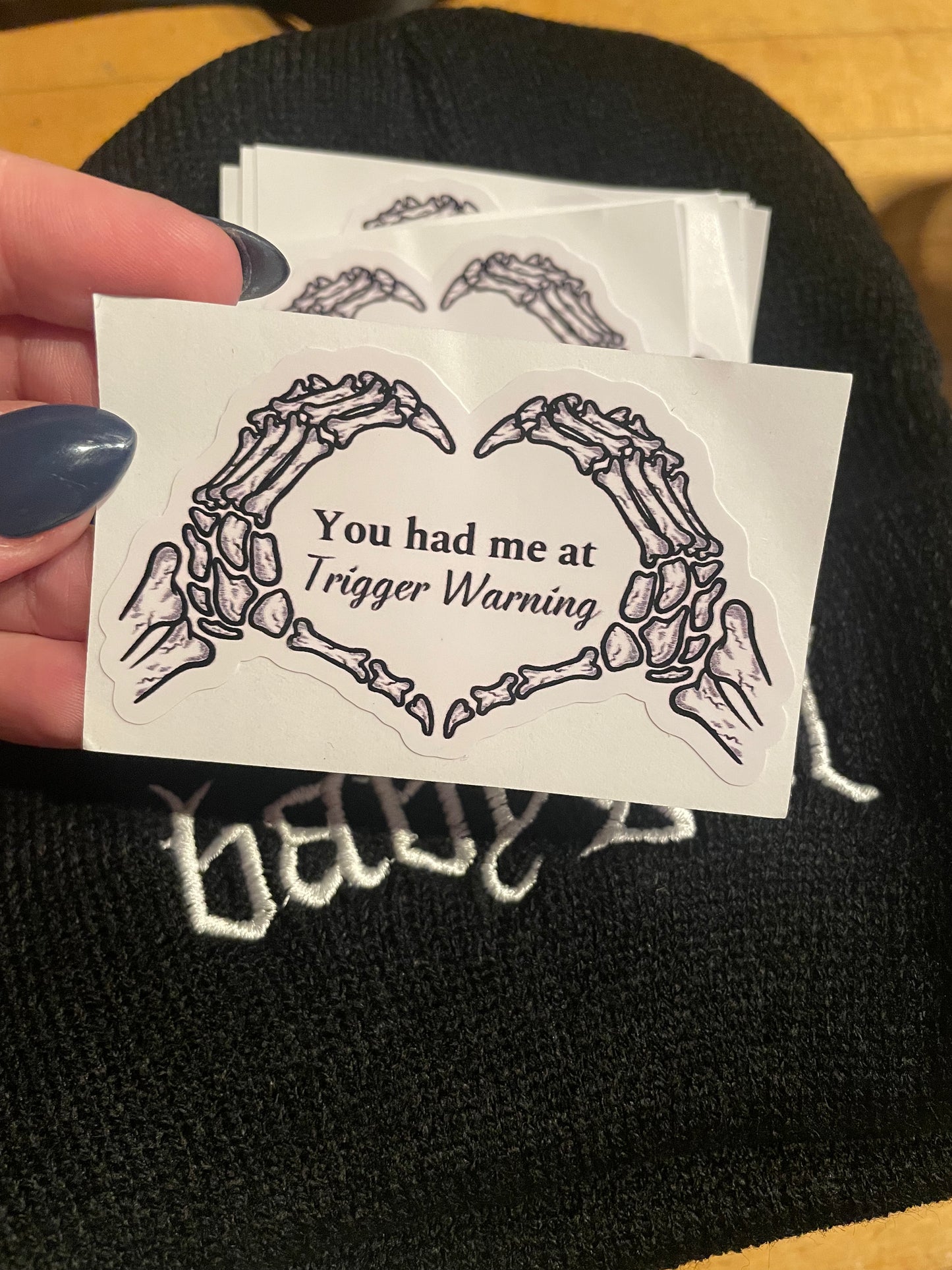 Trigger Warning Sticker