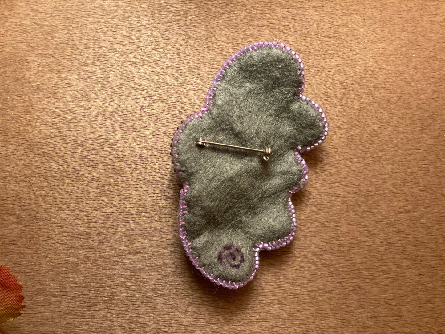 Flower Pin Hand Crafted
