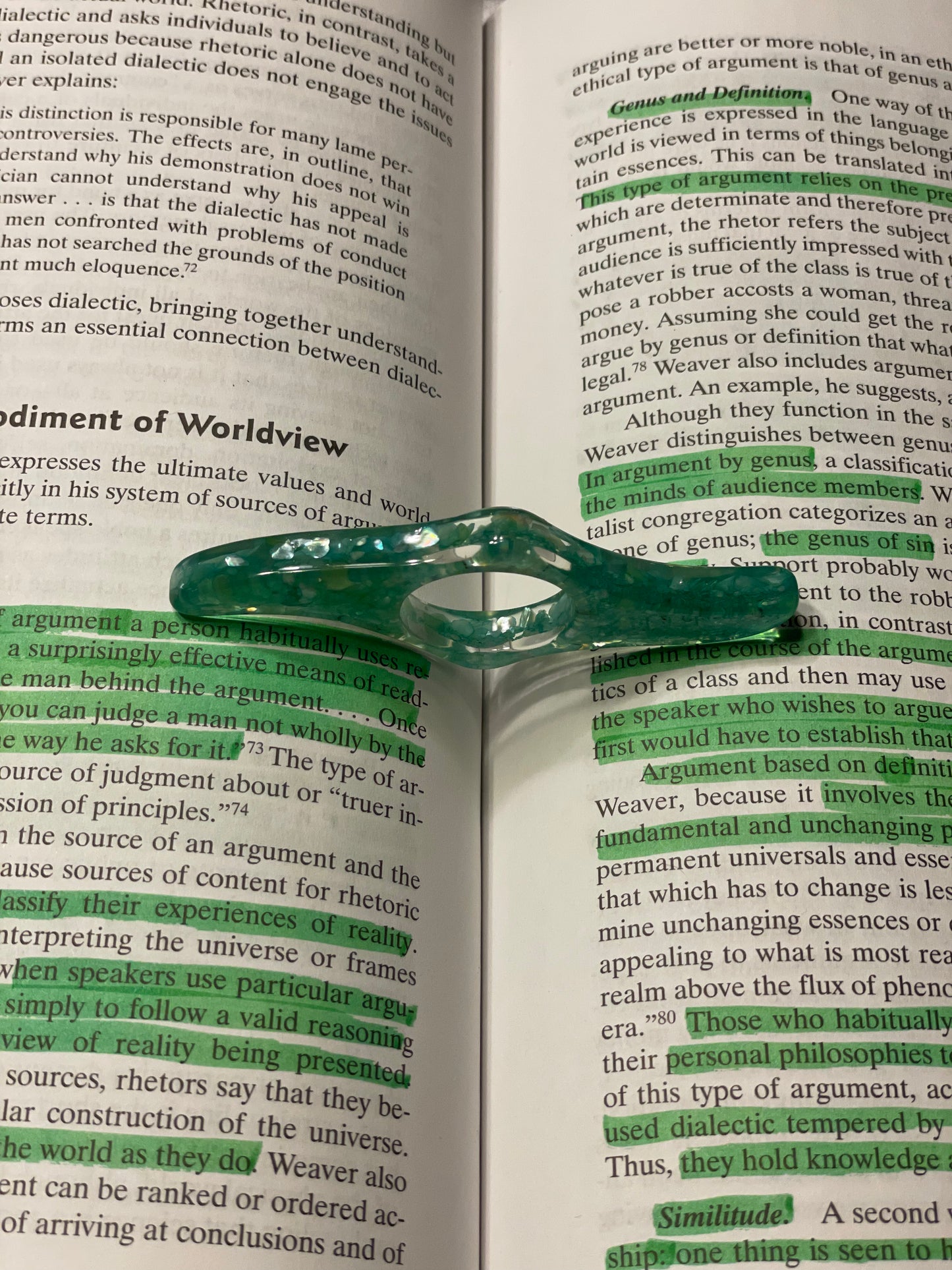 Book page holder