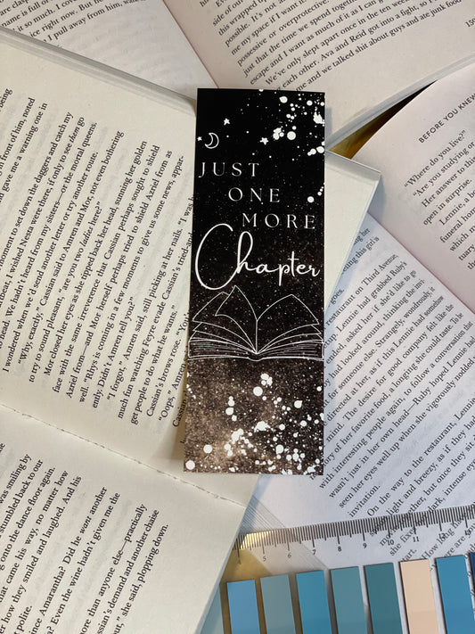 Just one more chapter bookmark